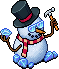 Snowman Crafting Table