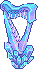 Iridescent Ice Harp
