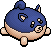 Blue Dog Plushy
