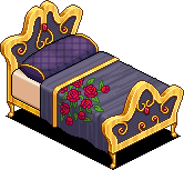 Dark Elegant Bed