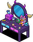 Neon Punk Dressing Table