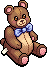 Brown Bow Bear