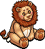 Brown Lion Plushie