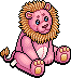 Pink Lion Plushie