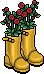 Amber Welly Planter
