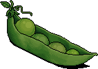 Organic Pea Pod Bed