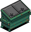 Alleyway Dumpster