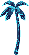 Digitized Fan Palm