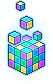 Futuristic Rubik's Cube
