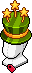 Leaf Green Star Hat