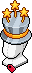Pearl Grey Star Hat