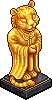 Golden Tiger Statue