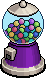 Purple Gumball Machine