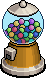 Yellow Gumball Machine