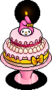 My Melody Birthday Cake