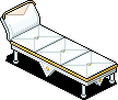 White Bling Divan