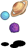 Magical Laboratory Levitating Planets