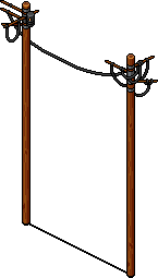 City Electric Poles