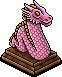 Pink Dragon Lamp