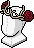 Gothic Rose Horns