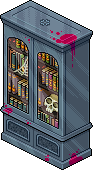 Bloodied Gothic Bookshelf