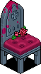 Bloodied Gothic Chair