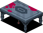 Bloodied Gothic Table