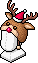 Reindeer Winter Hat