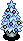 Frosted Tree Ornament