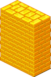 Golden Brick Wall