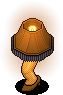 Leggy Brown Lamp