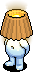 Ochre Potbelly Lamp