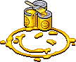Yellow Smiley Paint