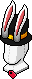 Bunny Eared Top Hat