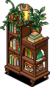 Thrifted Bookshelf