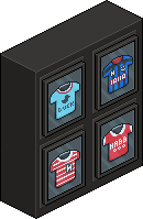 AFTV T-Shirt Wall Display