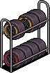 On Track Wheel Shelf