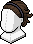 Pushed-Back Hair