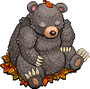Hibernating Autumn Bear