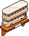Silver Double Decker Infobus