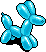 Blue Dog Balloon