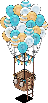 2nd Anniversary Hot Air Balloon