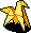 Yellow Origami Horse