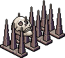 Floor Spikes
