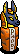 Sun God Anubis Jar