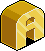 Golden Letter Blocks