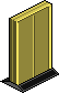 Yellow Spaceship Door