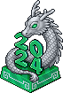 Jade Lunar Challenge Statue