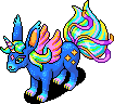 Dazzling Rainbow Bunny