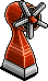 Red Powered Fan